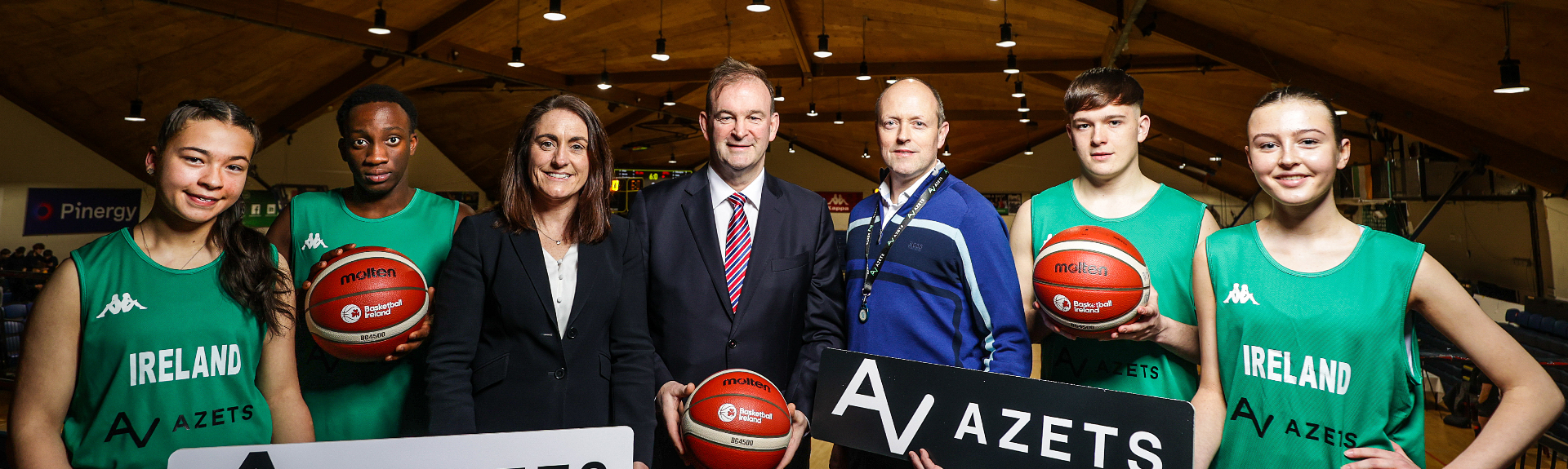 Azets announces two-year sponsorship deal with Basketball Ireland Image